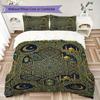 Muslim Pattern Bedding uilt Set uilt Cover Pillowcase Home Decoration Birthday Gift (1 * duvet cover + 2 * pillowcase  without core)126
