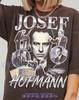 Josef Hofmann Vintage Classical Pianist Retro 90s Graphic Comfort Colors® TShirt and Kids Tshirt, Music Teacher Gift Musician Aesthetic Apparel Tee