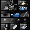 SAST SA-122 X+ 12-inch Portable High-Power Bluetooth Karaoke Trolley Speaker CN Plug (adapter Included) (CN Version)