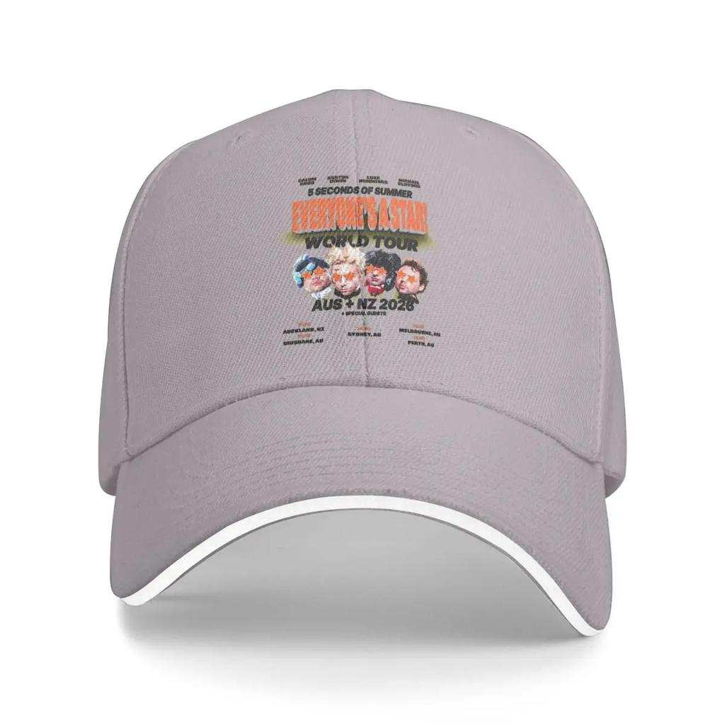 Baseball Caps EVERYONE'S A STAR 5 Seconds Of Summer Fans Gifts Graphic Men Women Outdoor Summer Hats