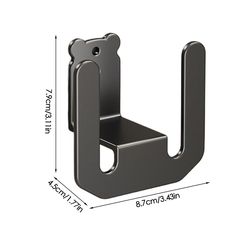 Slipper Hanger Hook No Punching Slipper Holder Hangable Shoe Rack Hook Slipper Display Drying Rack For Dryer Shoe Hangable