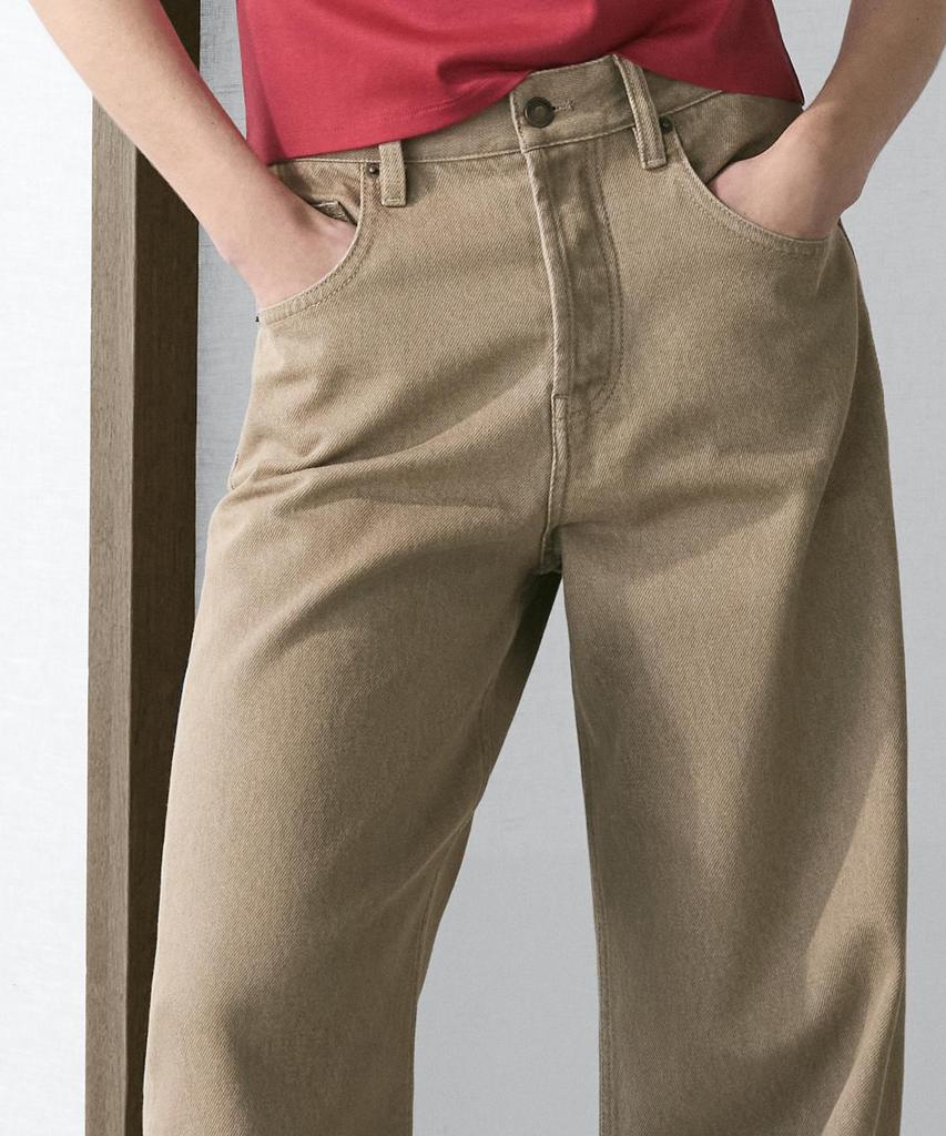 Masimodutti Balloon Mid-Waist Pants