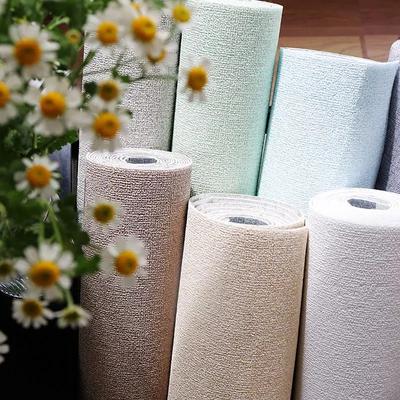 0,5x2,8m 3D Wand Leinen Neues Design Selbstklebend Wohnzimmer Schlafzimmer Wasserdichte Tapete Kinderzimmer Dekorative Wand