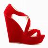 Women Sandals Summer Fashion Sexy Pumps High Heels Trend Comfort Peep Toe Wedge Platform Heel Jazz Dance Female Shoes Plus Size