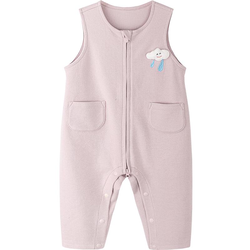 Minibala Unisex Baby Cotton Blend Vest Romper 80
