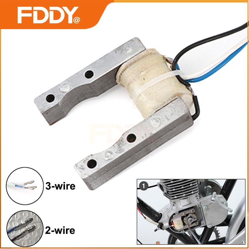 FDDY CDI Ignition Coil Magneto Coil For 49cc 50cc 60cc 66cc 80cc 2-Stroke Engines Motor Motorized Bicycle Bike Parts