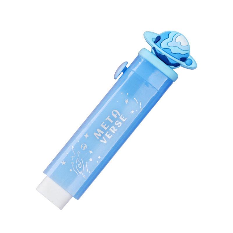 

1 шт. Творческая вселенная Push-Pull резиновые школьные принадлежности милый эластичный ластик новинка подарки карандаш канцелярские принадлежности