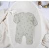 Newborn Girl Romper, Cute and Adorable Seamless One-Piece Crawling Suit, New Side-Opening Baby Clothes, Soft Baby Crawling Suit
