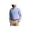 Polo Ralph Lauren Camisa Polo Estampado a Cuadros con Logo para Hombre Camisas Azul 710928254-004