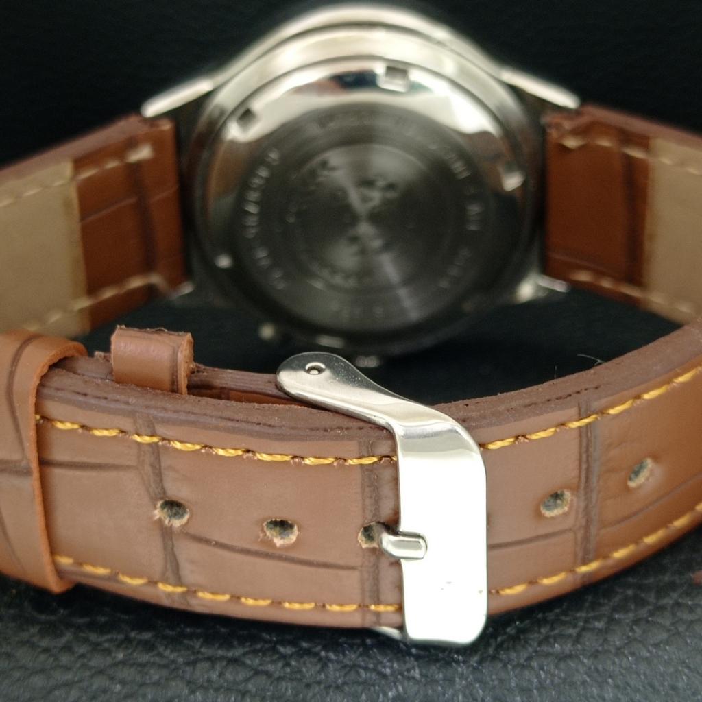 JAPAN VINTAGE ORIENT CRYSTAL AUTOMATIC 46941 HERREN ORIGINAL ZIFFERBLATT UHR a704990-1