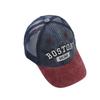 Fashion Mesh Baby Baseball Cap Letter Embroidery Vintage Patchwork Kids Snapback Hat Breathable Sun Protection Sun Hats Summer