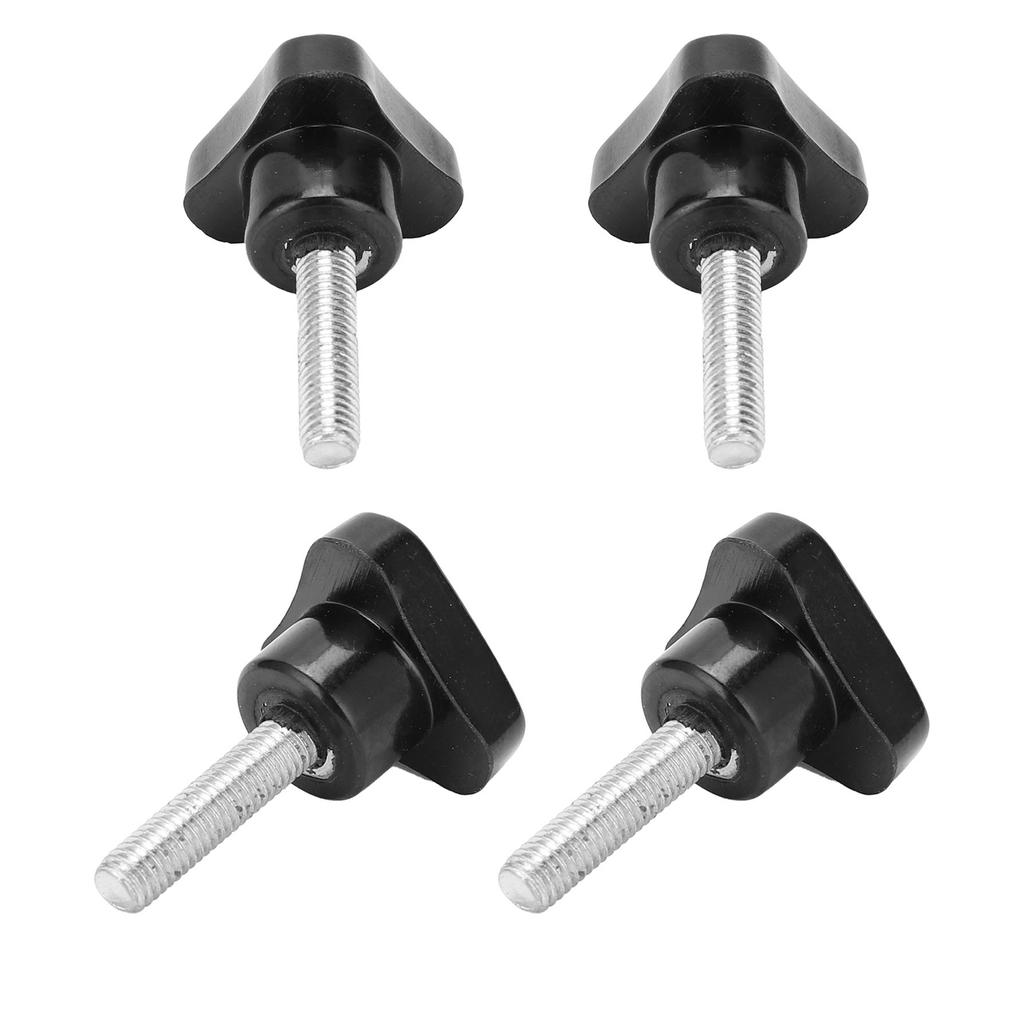 10 Stück Knopfschraube Drehbank Handgriff Drehknopf Mutter Schraube Dreieckiger Feststellgriff Beschläge M5x20x20