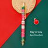 Hangsu Christmas Cartoon Gel Pen - Cute Push-Button Stationery for Exams and Signatures
