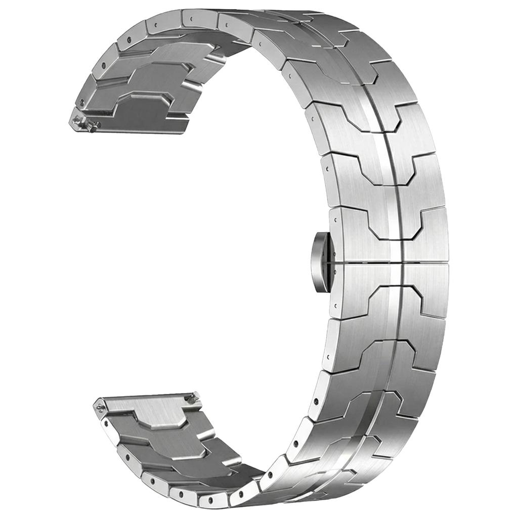 20/22mm Universal Straps Stainless Steel Band for Huawei Ultimate GT 6 Runner 2 Bracelet for Garmin 170 70 570 Venu 4 Vivomove 3