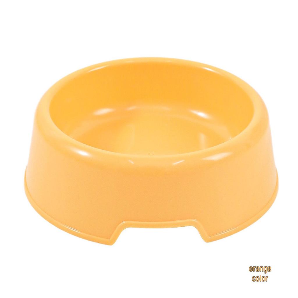 Bonbonfarbener Futternapf aus Kunststoff für Welpen und Kätzchen – Einzelnapf für Hunde und Katzen