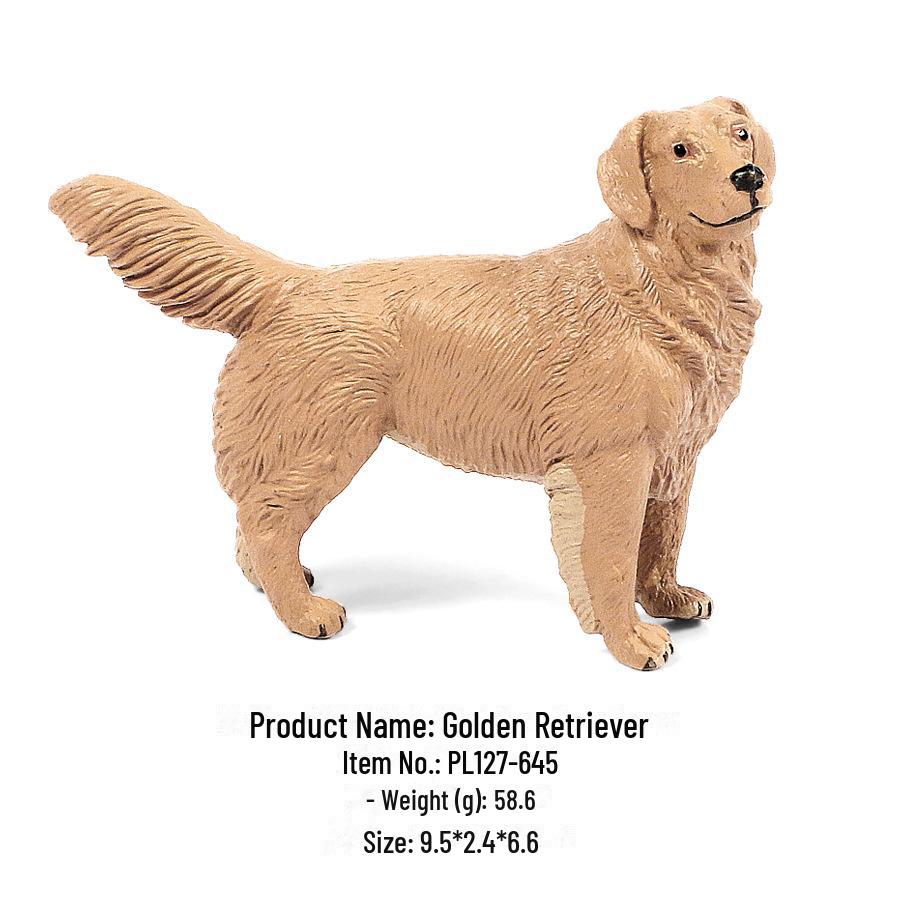 "Simulation Dog Models: Golden Retriever, Bulldog, Shepherd, Corgi, Shiba Inu Collection"