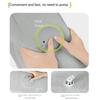 Press-down Inflatable Foot Pads Foldable Thick Height-increasing Seat Cushion Easy to carry Inflatable Seat
