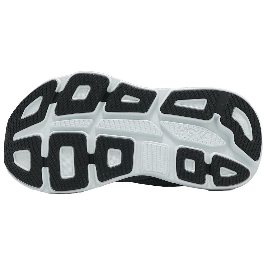 HOKA ONE ONE Bondi 9 Cushioning Breathable Support Lightweight Casual Long Distance Running Shoes Unisex Gray 1162015-GCTC