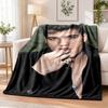Elvis Presley Flannel Throw Blanket Soft Warm Cozy For Sofa Bed Indoor Home Bedroom Use