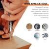 Automatic Center Punch Locator Window Breaker Woodworking Punch Metal Drill Tool Automatic Punch Hand Tools for Glass Metal Wood