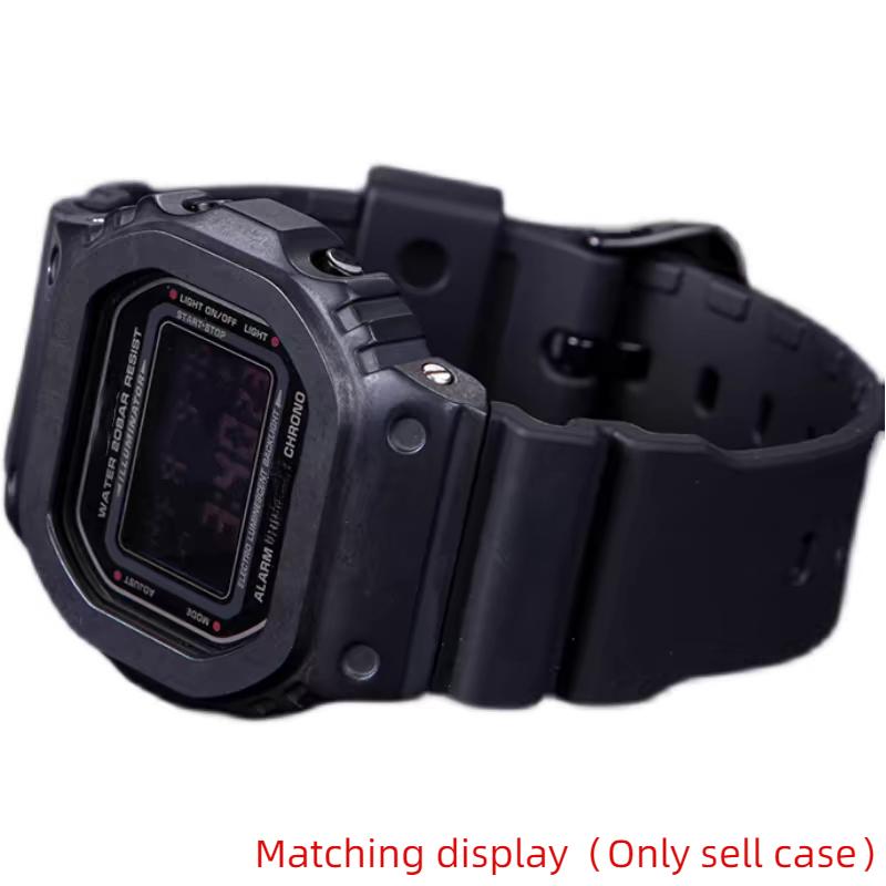 14G Titanium alloy Vintage Watch case For Casio DW5600 GW-B5600 small square modified DW-5600 lightweight Watchband metal Bezel