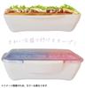 Ciel Ple Lunch 002 1-Tier Box, 500ml, Yellow/Sax