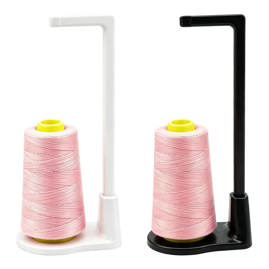 Sewing Machine Thread Stand, Desktop Cone Spool Holder with Guide, Quilting Embroidery Serger Thread Rack for Home Sewing Room