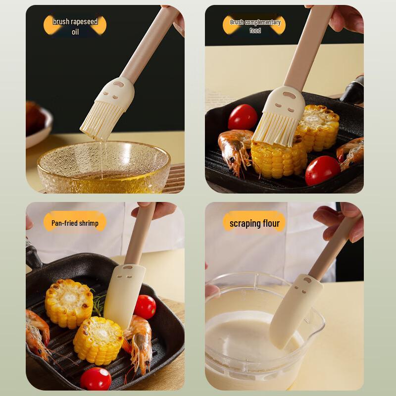 Silicone Baking 3-Piece Tool Set