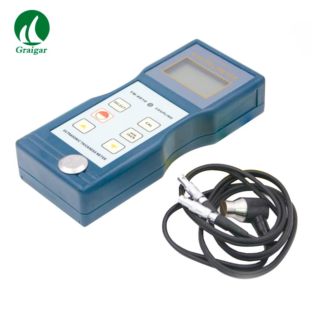 TM-8810 Digital Ultrasonic Thickness Gauge Pipe Wall Thickness Gauge Measuring Range 1.2-200mm