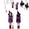 Stylish European American Kids Halloween Costume With Soft Lace Detailing