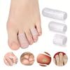 1 Pair Gel Toe Guards Cap Protector Toe Finger Caps Covers Μανίκια Προστατεύει από φυσαλίδες καλαμποκιού