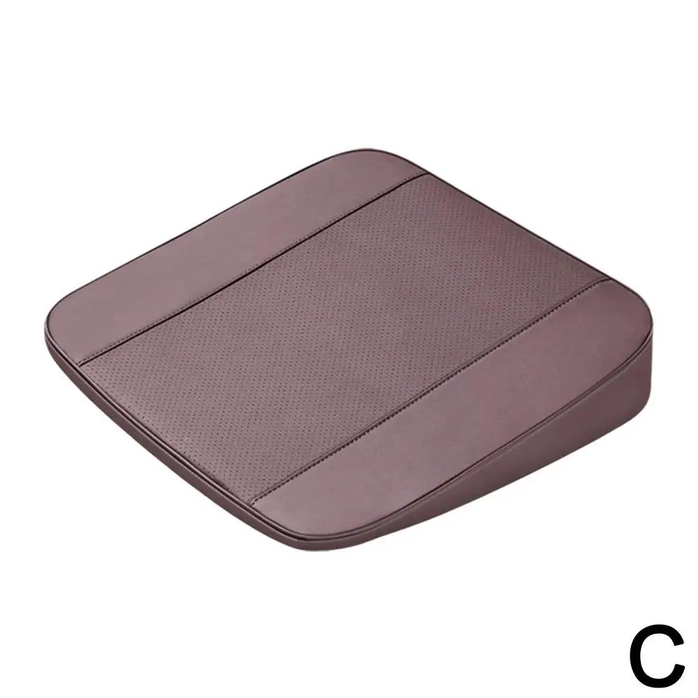 Car S Cushion Ice Silk Slant Elevating Pad Increase Cushion For Practice Driving Pain Relief Comfort Office Chair B4b5