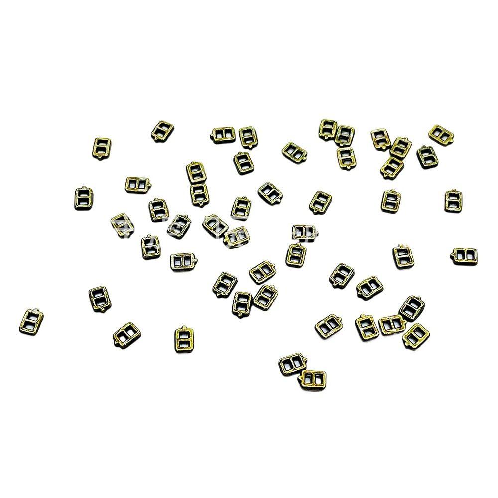 Quality 4 Colors Stuffed Toys Belt Buttons Diy Dolls Buckles Tri-glide Buckle Doll Bags Accessories