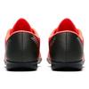 Nike Mercurial Vapor 12 TF Turf Slip Resistant Abrasion Resistant Soccer Shoes Men's Red Black AJ3732-600
