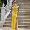 European and American style sexy tube top halter dress fashion temperament mesh pleated split hip wrap dress