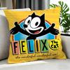 cartoon Felix the Cat Cushion Cover Cushion Cover Set 4Pcs 50x50 45x45 40x40 Pillowcase Decorative Sofa Home Decor
