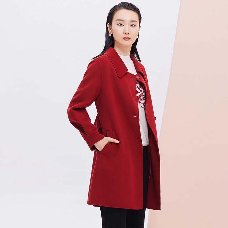 JESSIE Women's Stylish Wool Blend Coat JMFGD242
