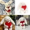 Jellycat Rabbit Plush Toy With Love Heart Design And Pp Cotton For Children Gift