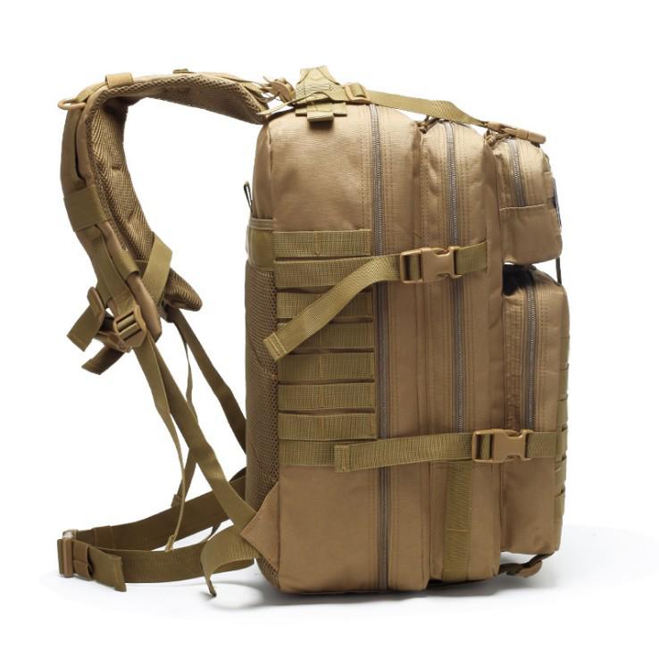 Zaino Tattico Mimetico Impermeabile di Grande Capacità da Uomo per Viaggi all'Aperto e Alpinismo