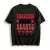 Valentine's Day Teacher Shirt Teaching Sweet Hearts Graphic Top Pure Cotton T-shirt