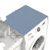 Solid Color Washing Machine and Refrigerator Dust Cover: Diatom Mud, Absorbent, Non-Slip, Dirt-Resistant Mat