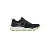 Skechers Go Series Bequemes Gewebe Synthetikleder Niedrig geschnitten Laufschuhe Damen Sneaker Schwarz 129147C-BKLM