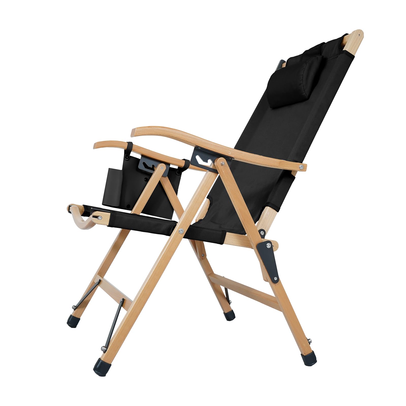 

Sun Percy Outdoor Chair High Back Reclining Load Capacity 140kg 3-Stage Approx. (Black) чёрный