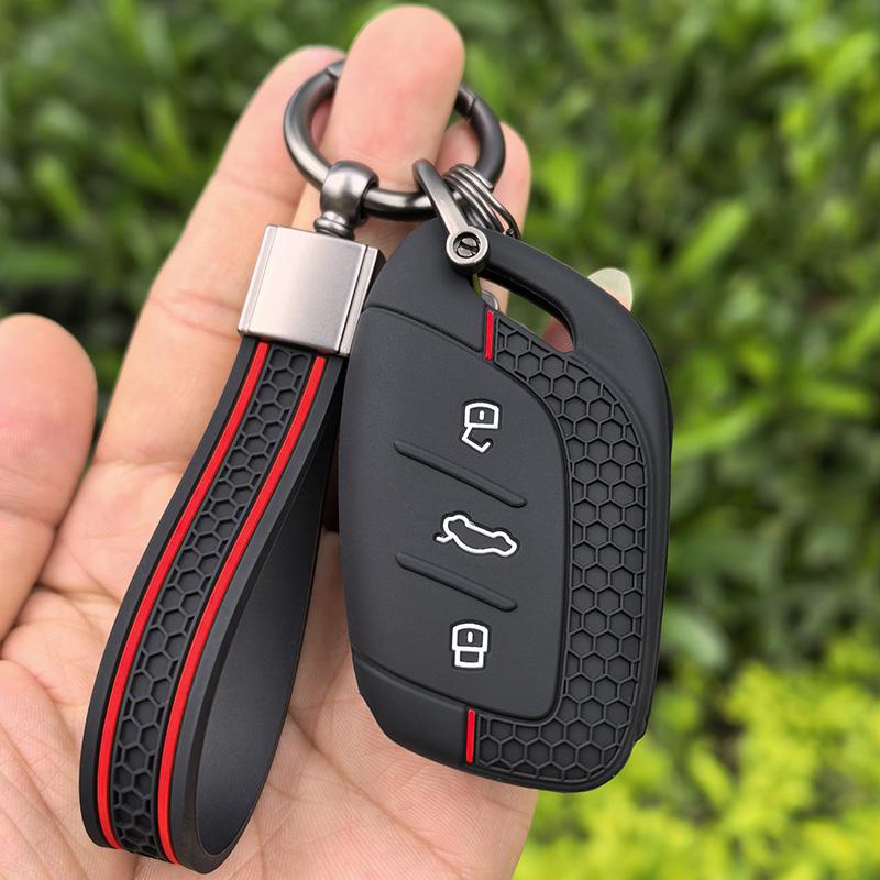Breloczek do kluczy samochodowych MG GT 2026 ZS ZX HS GT MG5 VE MG6 Silikonowe etui na kluczyk samochodowy z pilotem Breloczek uchwyt na obudowę kluczyka