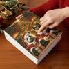 Christmas Gift for Panda Lovers 2D Acrylic Cute Ornaments Advent Calendar, 24 Days Holiday Decorations Countdown Collectible Hanging Pendants