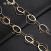 New Gold Irregular Ring Multi-layer Necklace, Personalized Fashion Versatile Femininity Sweater Chain