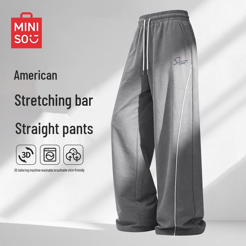 MINISO Men s American Style Casual Sports Pants L