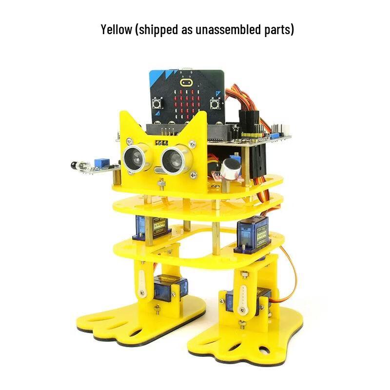 CreateBlock micro:bit Bipedal Dancing Robot Kit N/A