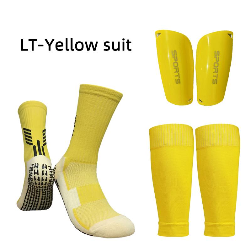 Elasticity Shin Guard Sleeves For Soccer Compression Adults Kids Anti Slip Sport Socks With Leg Shinguards Football Equipment 1
