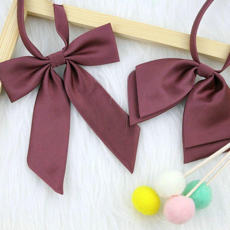 School Uniform Collar Flower With Satin Ribbon For Girls And Teens